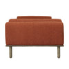 Zimmerman Rust Upholstery with Distressed Brown Legs Daybed Model DOV24118-NART