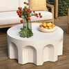 Hutchins Ivory Outdoor Coffee Table Model DOV24120-IVRY