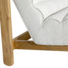 Juno Off White and Natural Occasional ChairModel DOV24125-OFWT