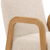 Winnie Venice Sand and Natural Dining ChairModel DOV24141-SAND