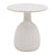 Violetta White Outdoor Side Table Model DOV24148-WHIT-SM