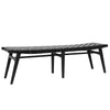 Camila Antique Black Finish Bench Model DOV25015BK