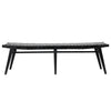 Camila Antique Black Finish Bench Model DOV25015BK