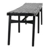 Camila Antique Black Finish Bench Model DOV25015BK