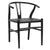 Bernice Antique Black Finish Dining ChairModel DOV25020BK