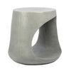 Kavik Grey Concrete Finish with Acrylic Seal Outdoor Side Table Model DOV26020