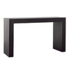 Onofre Black Finish Outdoor Console Table Model DOV26045-BLCK