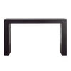 Onofre Black Finish Outdoor Console Table Model DOV26045-BLCK