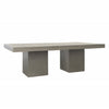 Simona Grey Concrete Finish with Acrylic Sealer Outdoor Dining Table Model DOV26048