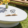 Jaela Ivory Outdoor Coffee Table Model DOV26095-IVRY