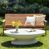 Jaela Ivory Outdoor Coffee Table Model DOV26095-IVRY