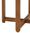 Hadley Grey and Natural Outdoor Side Table Model DOV26098-NATL