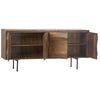 Judson Brown Wood Sealed Finish Sideboard Model DOV2775