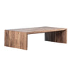 Chilton Medium Brown Wood Sealed Finish Coffee TableModel DOV29009