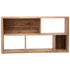 Agatha Medium Brown Rustic Finish Bookcase Model DOV29018