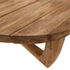 Janie Distressed Natural Finish Outdoor Dining Table Model DOV29026-DST