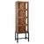 Sherman Medium Brown Distressed Paint and Stain Finish Cabinet Model DOV2995