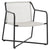 Augustina Stone Lava Outdoor Occasional Chair Model DOV30035