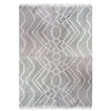 Gyala Light Grey and Ivory Finish Rug Model DOV3089