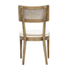 Carlyle Natural Wash and White Seat Dining ChairModel DOV31024