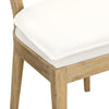 Carlyle Natural Wash and White Seat Dining ChairModel DOV31024