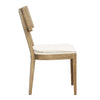 Carlyle Natural Wash and White Seat Dining ChairModel DOV31024