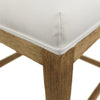 Croft Natural Warm Wash Frame and White Upholstery Counter StoolModel DOV31025CS