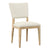 Lucile Light Sand Upholstery Dining ChairModel DOV31027