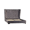 Clinton Dark Grey Finish Bed Model DOV3124Q