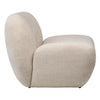 Maisie Cream Chenille Tweed Occasional ChairModel DOV3197CR