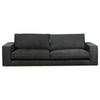 Trenton Antique Black Suede Sofa Model DOV32011