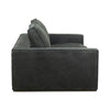 Trenton Antique Black Suede Sofa Model DOV32011