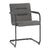 Samuel Dark Grey Upholstery and Black Powder Coated Iron Dining ChairModel DOV32019