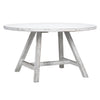 Agno Whitewash with Water Base Sealed Finish Dining TableModel DOV38002