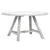 Agno Whitewash with Water Base Sealed Finish Dining TableModel DOV38002