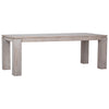 Amaya Whitewash Sealed Finish Dining TableModel DOV38004