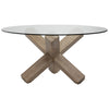 Judy Light Warm Wash Finish Dining TableModel DOV38024