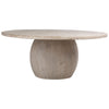 Belize Light Warm Wash Finish Dining TableModel DOV38027