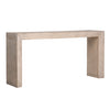 Sonya Light Warm Wash Finish Console TableModel DOV38039