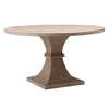 Geniva Light Warm Wash Sealed Finish Dining TableModel DOV38075