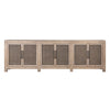 Devina Light Warm Wash Sealed Finish Sideboard Model DOV38078