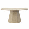 Jansen Light Warm Wash Finish Dining TableModel DOV38085