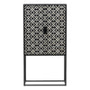 Rome Black and White Bar CabinetModel DOV40020-BLCK