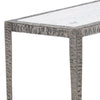 Hodges White and Grey Console TableModel DOV40025-WHIT