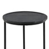 Nathanael Black Side TableModel DOV40030-BLCK