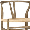 Rylee Grey Wash and Light Natural Seat Dining ChairModel DOV415