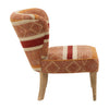 Joss Multicolor and Natural Occasional ChairModel DOV4179-MLTI