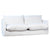 Adeline Snow White Finish Sofa Model DOV4552