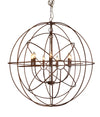 Aldino Brass Finish Chandelier Model DOV4756