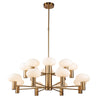 Luminara Brass Chandelier Model DOV4775-GOLD